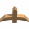 Ekena Millwork Bellingham Timber Gable Bracket, Western Red Cedar, 36"W x 21"H x 5 1/2"D x 5 1/2"F, 14/12 Pitch GBW036X21X0606BEL00SWR - alternate 2